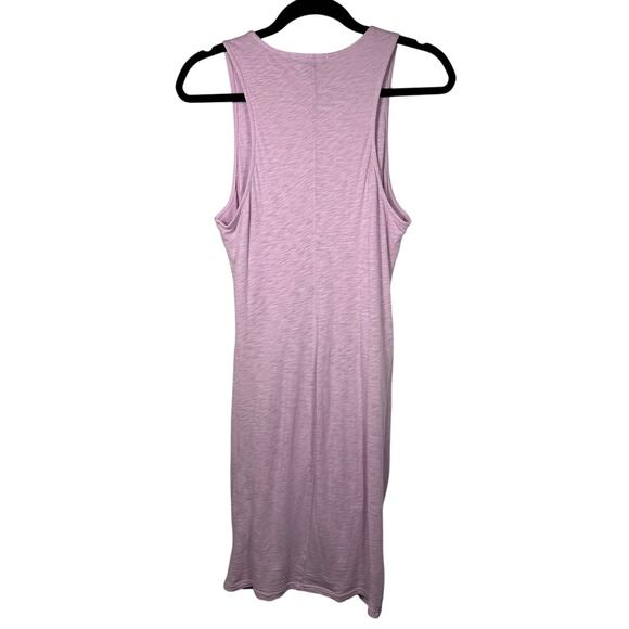 Stateside Purple 100% Supima Cotton Dress Women's Medium - Picture 3 of 6